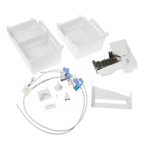 GE Appliances IM5D Optional Second Icemaker Kit – Freezer Ice Maker for Select French-Door Bottom-Freezer Refrigerators