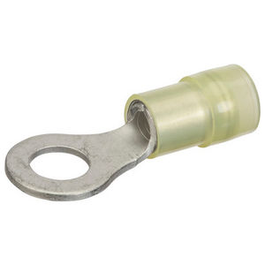 Nylon Insulated Ring Terminal for 1/4 Stud and 12-10 AWG