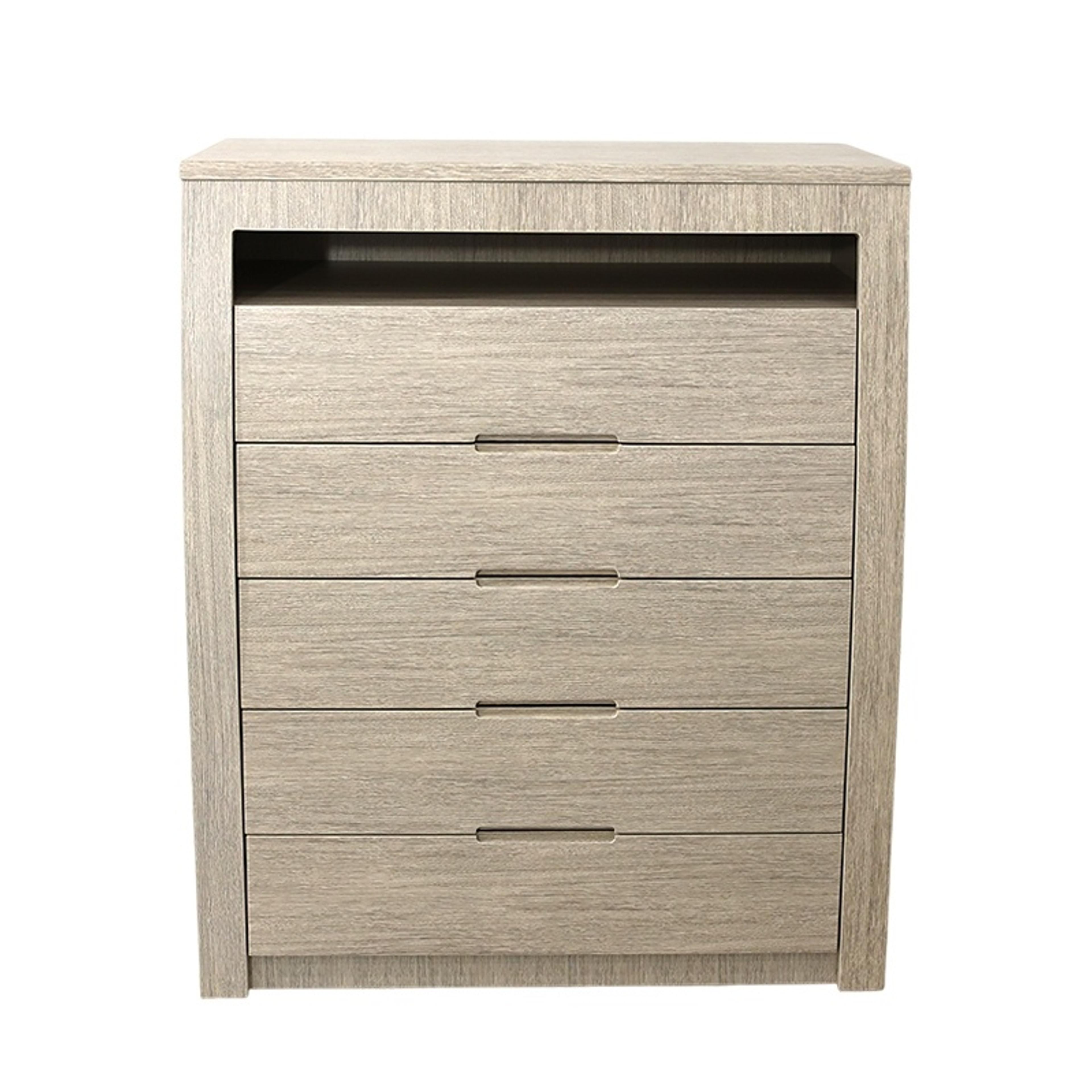Product image of the  Skyline Tallboy (5 Drawer), Sand from Forty Winks
