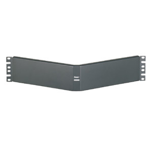 Filler Panel Rack Mount, Black, 2 RU