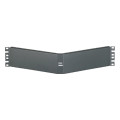 Filler Panel Rack Mount, Black, 2 RU
