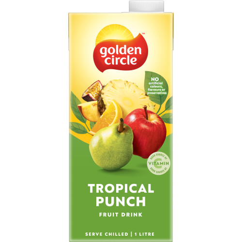  Golden Circle® Tropical Punch Fruit Drink 1L 