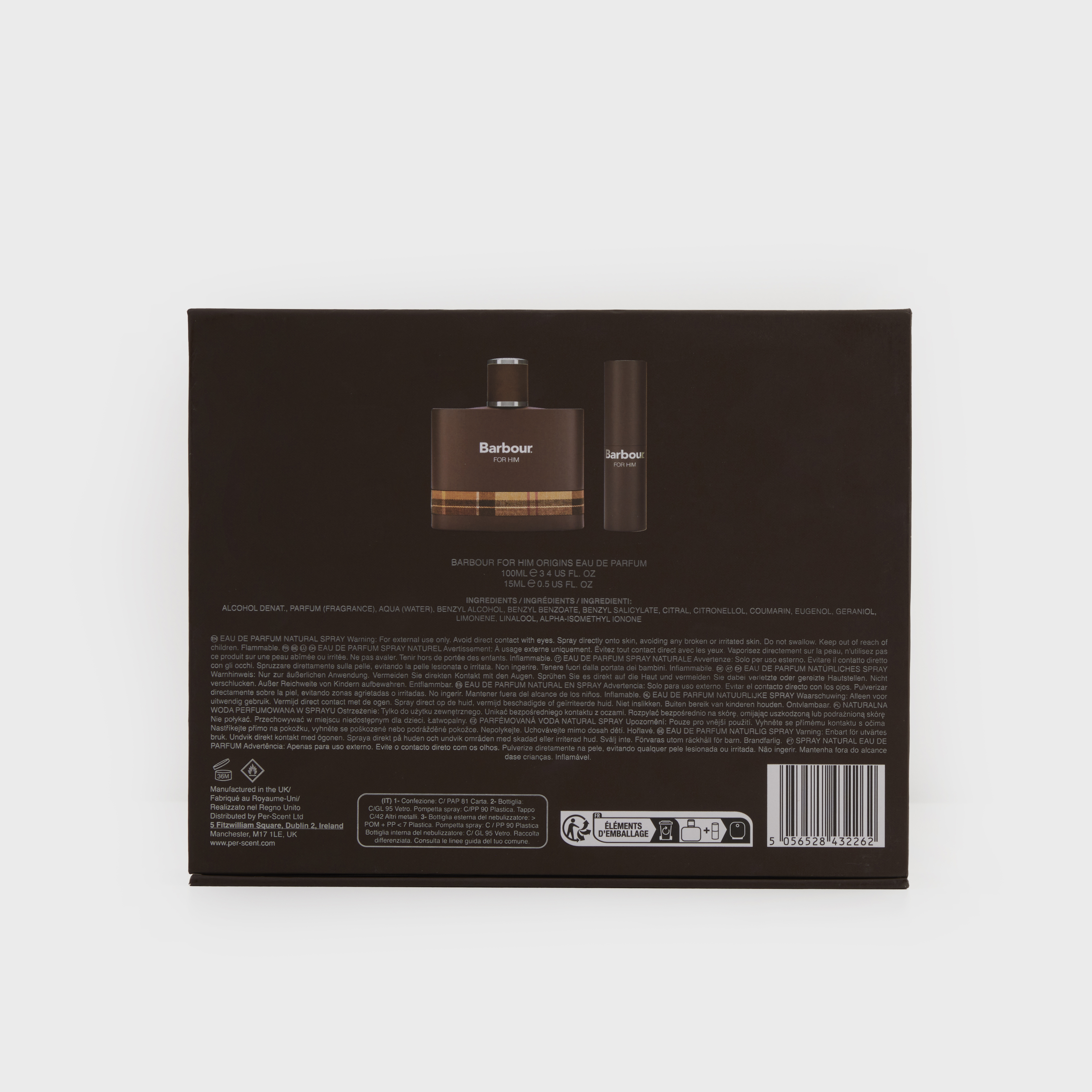 Heritage for Him Hero Fragrance Gift Set image number 1