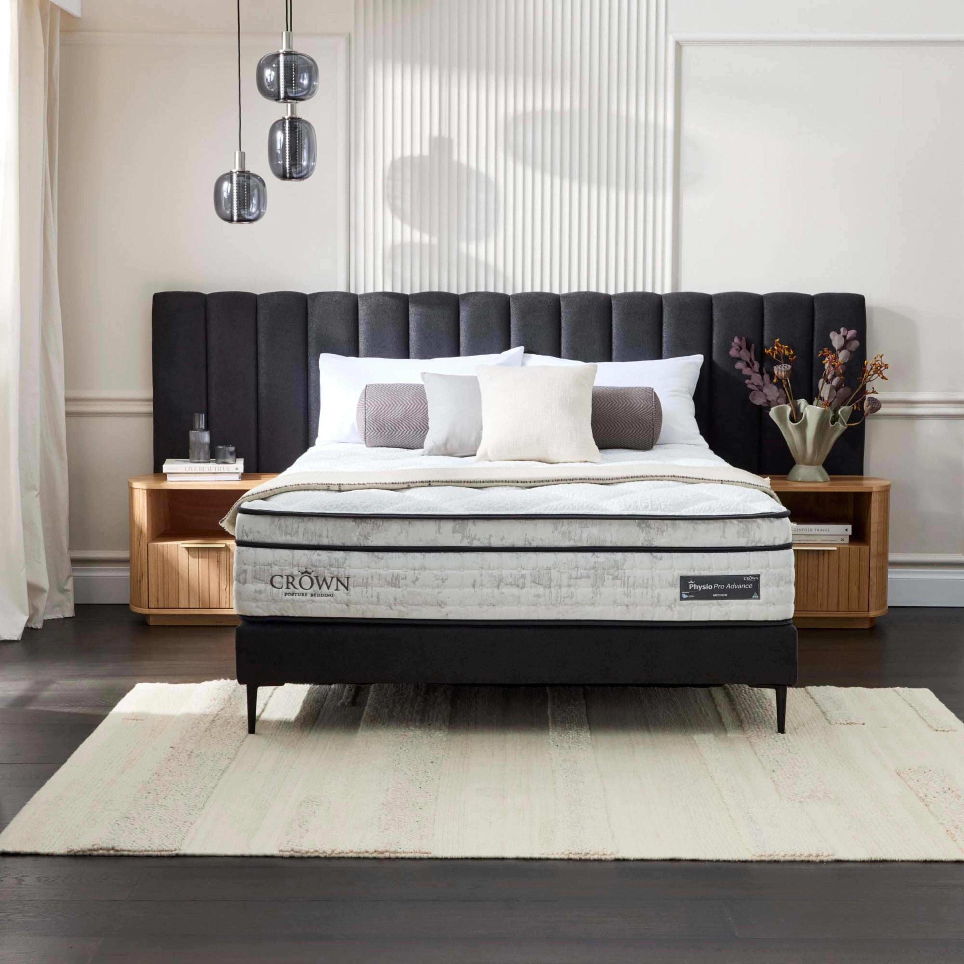 Lifestyle image of the  Crown Posture Bedding Physio Pro Advance Mattress, Medium from Forty Winks