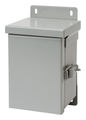 NEMA Type 3R-Small Junction Box Hinge Cover Galvanized Steel Knockouts 12 x 12 x 10 in.
