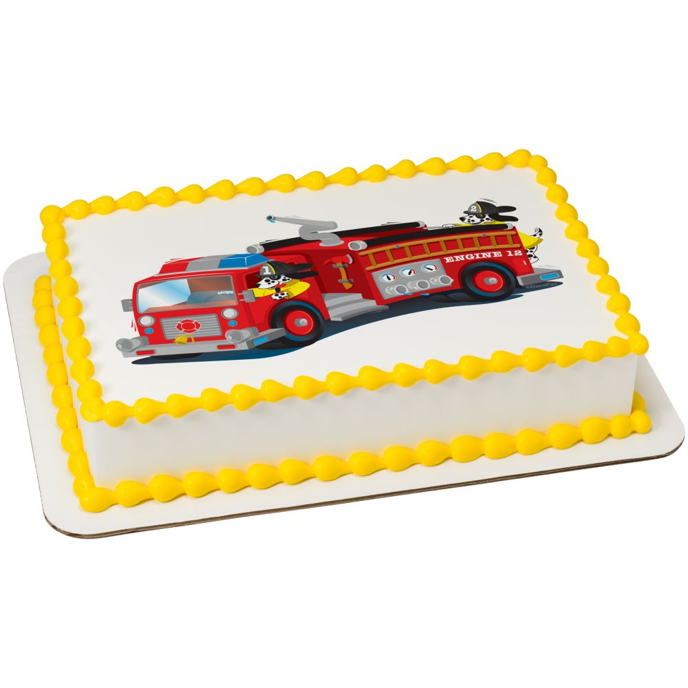 Image Cake Firetruck
