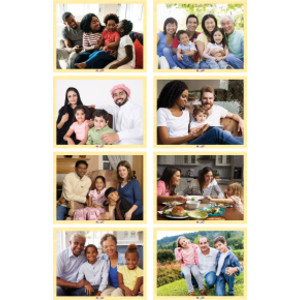 Families of Today Wooden 8-Puzzle Set