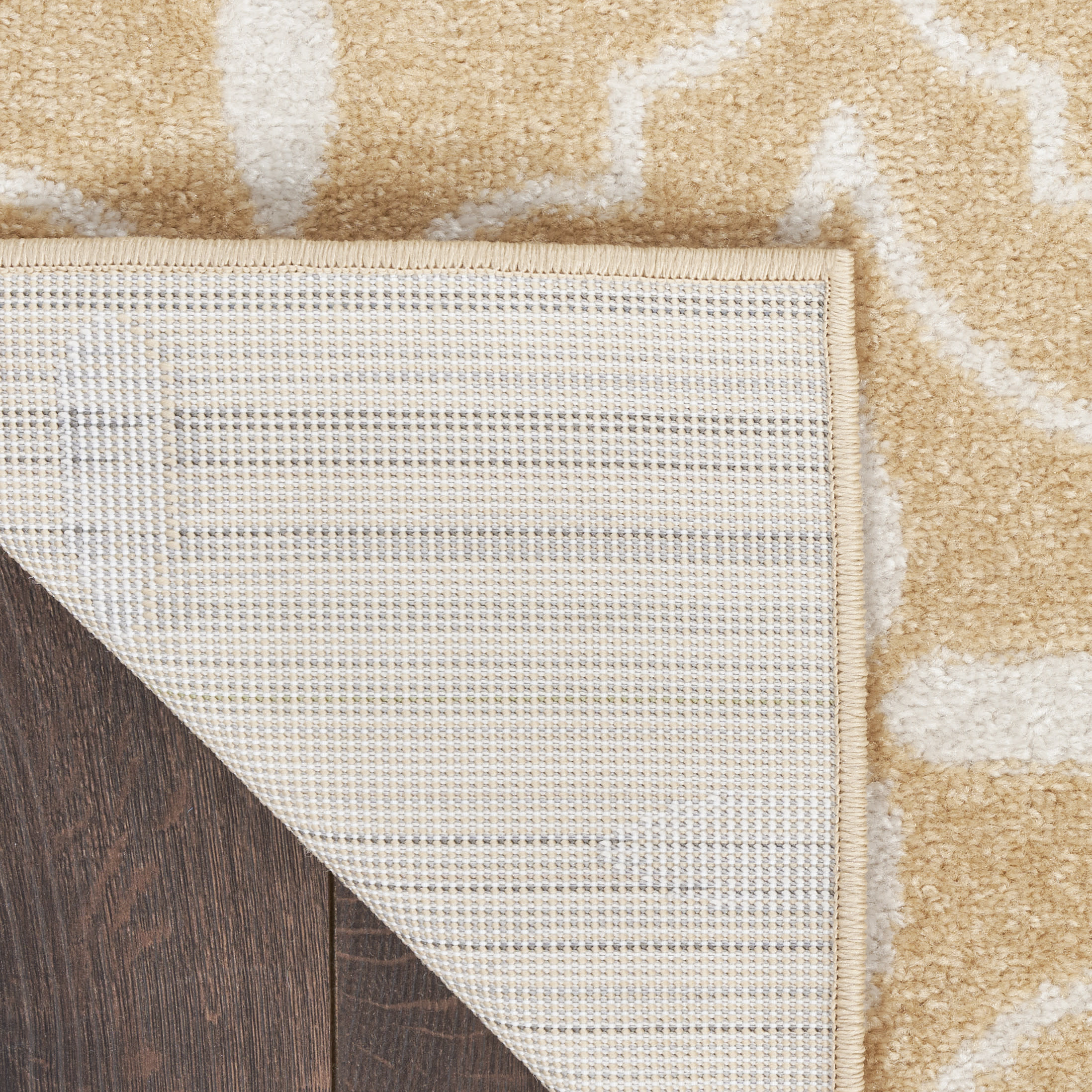 Nourison Nourison Essentials 4' x 6' Beige Ivory Modern Rug