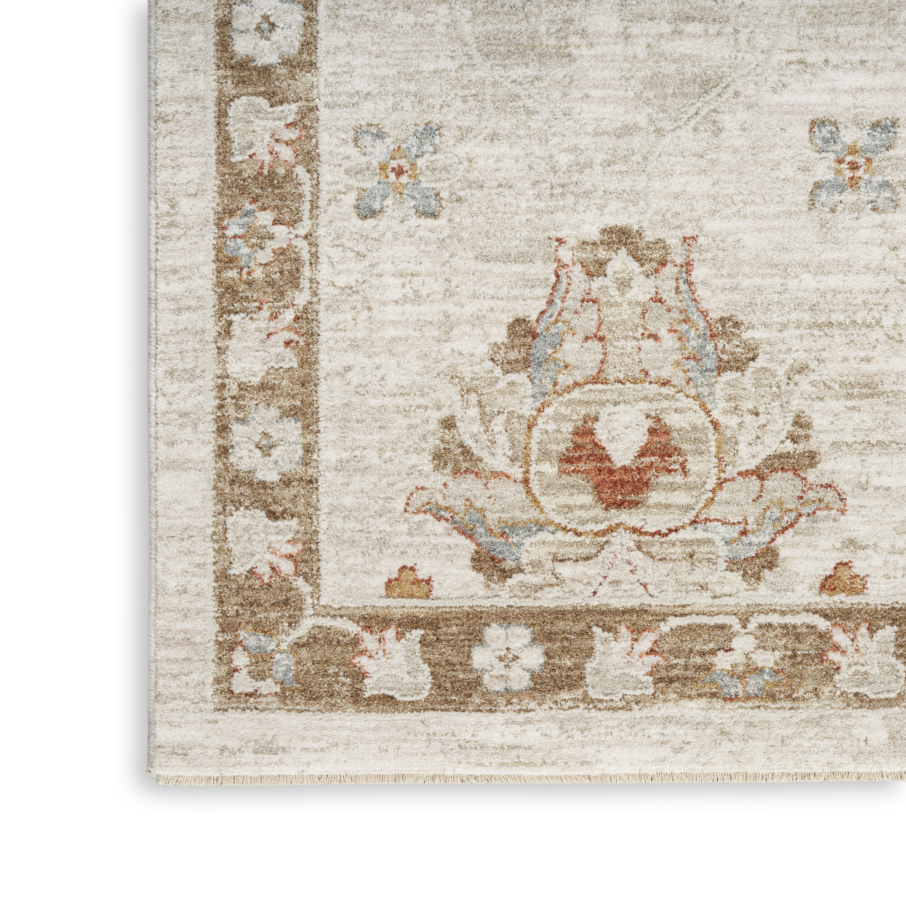 Nourison Infinite 3'11" x 5'11" Ivory Vintage Indoor Rug