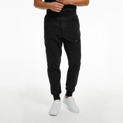 White Cross CRFT Men&#8216;s Jogger Scrub Pants-White Cross