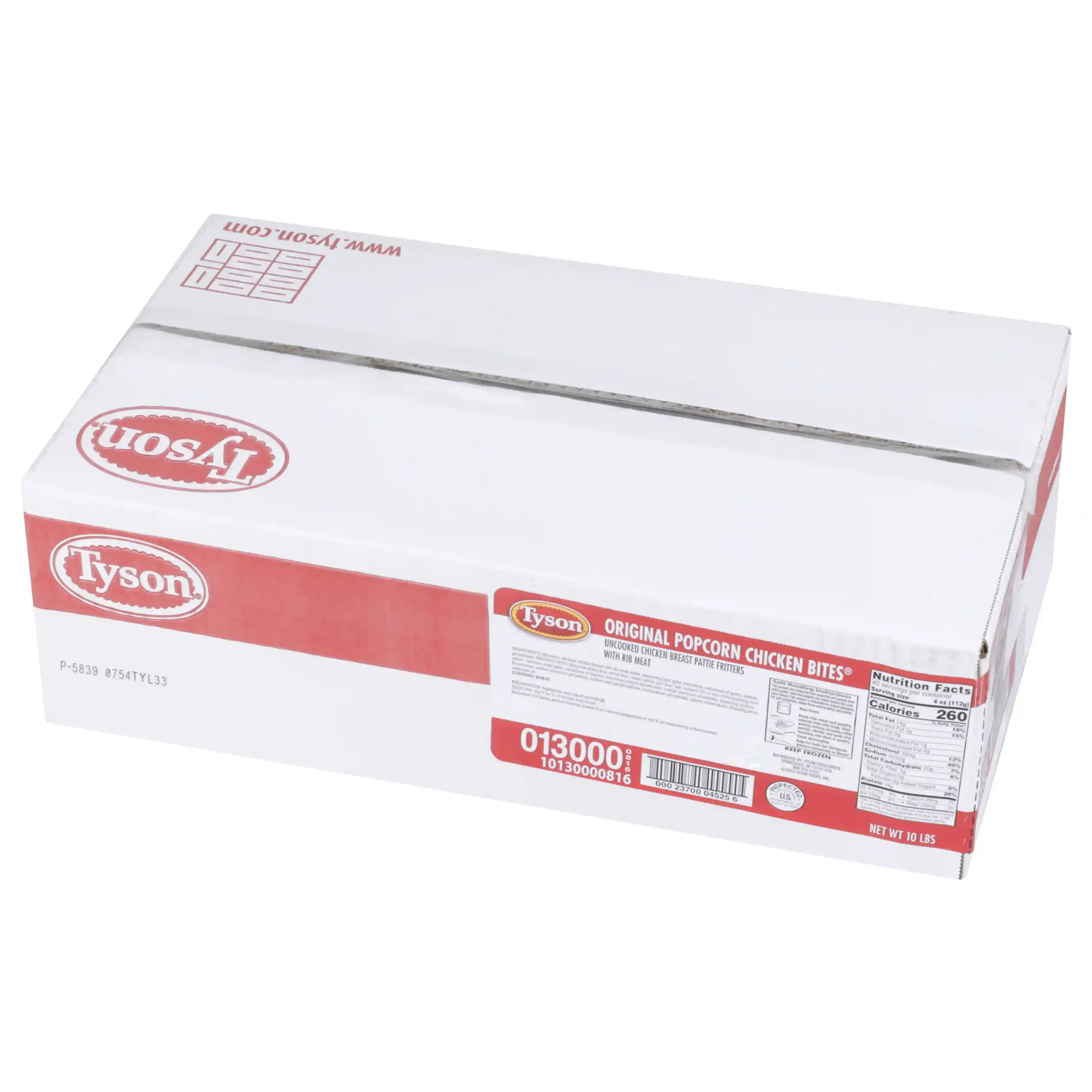 Tyson® Uncooked Original Popcorn Chicken Bites® Chicken Chunks_image_5