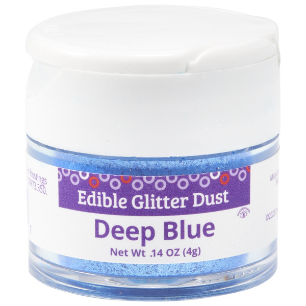Deep Blue Dust 4g - Red 3 Free Edible Glitter