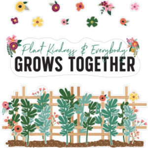 Grow Together Plant Kindness & Everybody Grows Together Bulletin Board Set