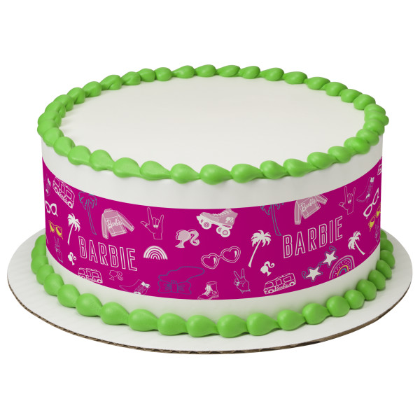 Barbie™ Malibu Style PhotoCake® Edible Image® Strips