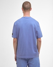 Outline T-Shirt Manor Blue