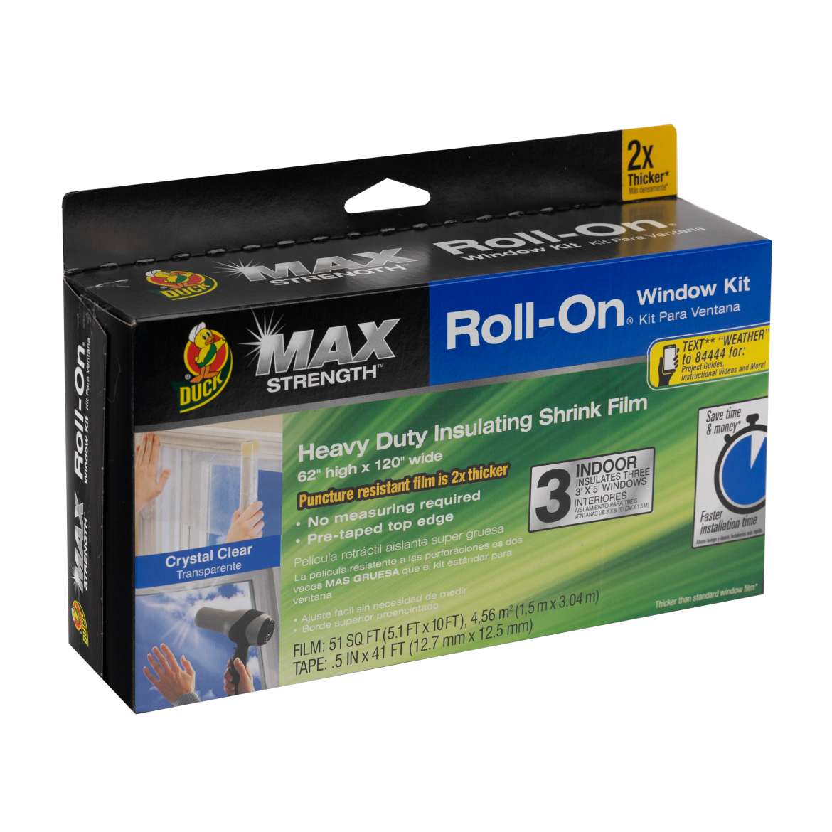 Max Strength Roll-On® Window Insulation Kits Image