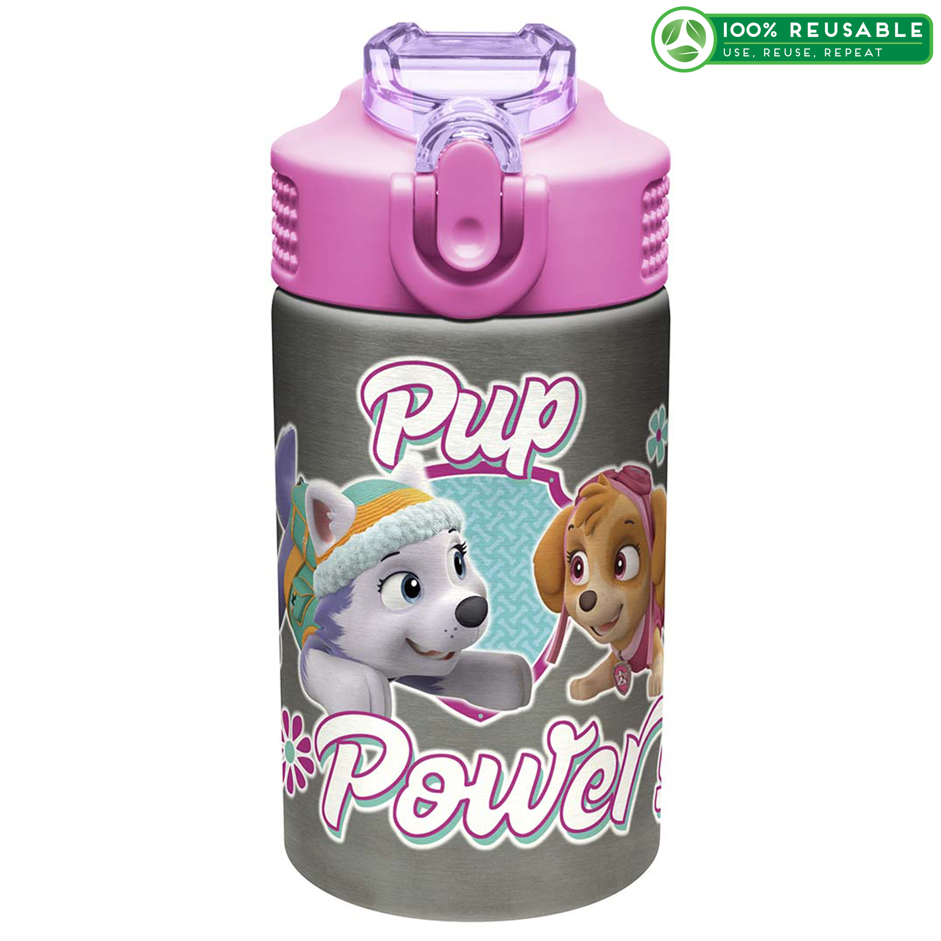 Paw Patrol 15.5 ounce Water Bottle, Skye, Everest & Chase slideshow image 1 Paw Patrol 15.5 ounce Water Bottle, Skye, Everest & Chase slideshow image 1