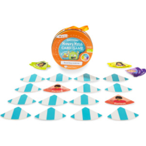 Emotions Memory Match Card Game for Kids