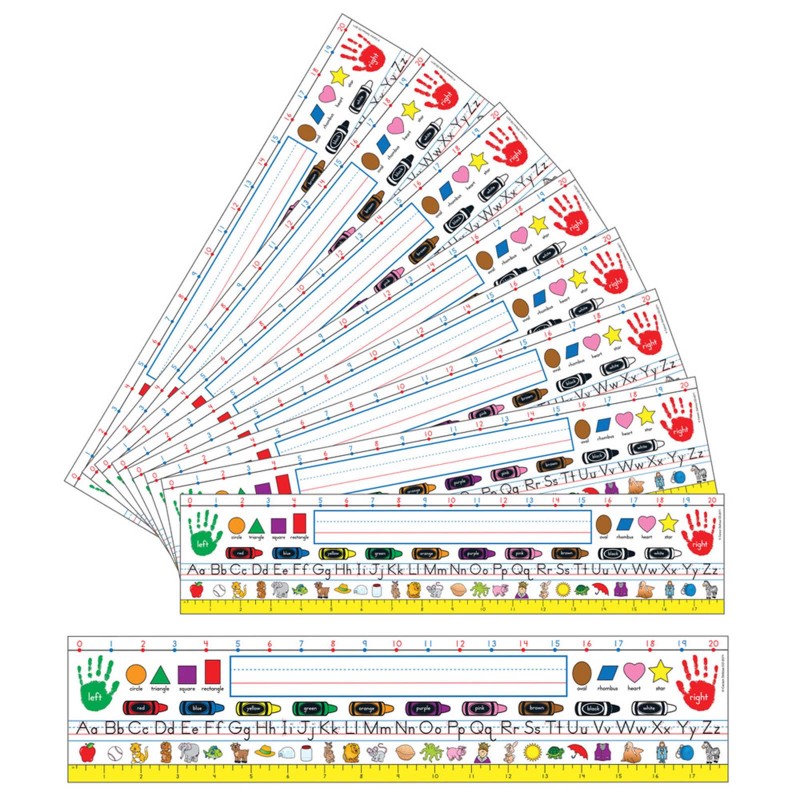 Traditional Manuscript Nameplates, Grade K-3, Pack of 36