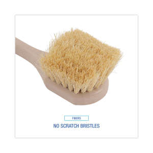 Boardwalk, 5.5in, Utility Brush w/ 3in Handle, Tampico Bristles, Cream