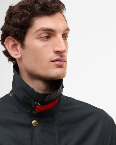 Paul Smith loves Barbour Beeston Waxed Jacket Navy