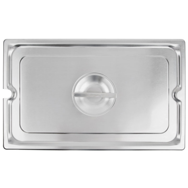 Full-size Super Pan 3® slotted stainless steel cover