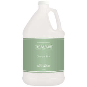 DHSGAL03DBGL128, Diversified Hospitality, Terra Pure, Green Tea Liquid Lotion,  1 gal Bottle