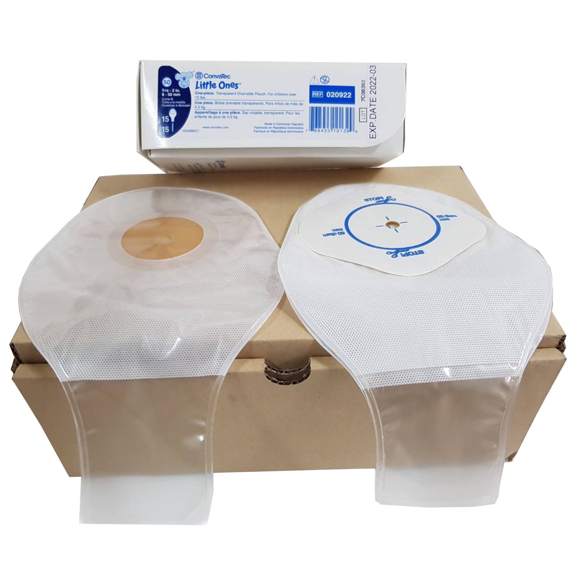 Little Ones® ActiveLife® One-Piece Transparent, Cut to Fit Stomas 8 – 50 mm