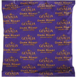 GEVALIA Dark Roast Coffee, 8 oz. Bag (Pack of 20) image