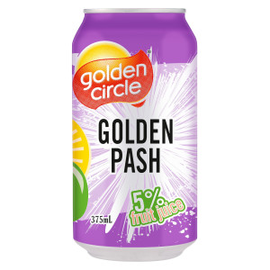 golden circle® golden pash soft drink 375ml image