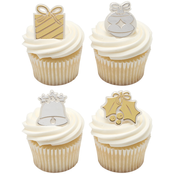 Holly Jolly Cupcake Rings