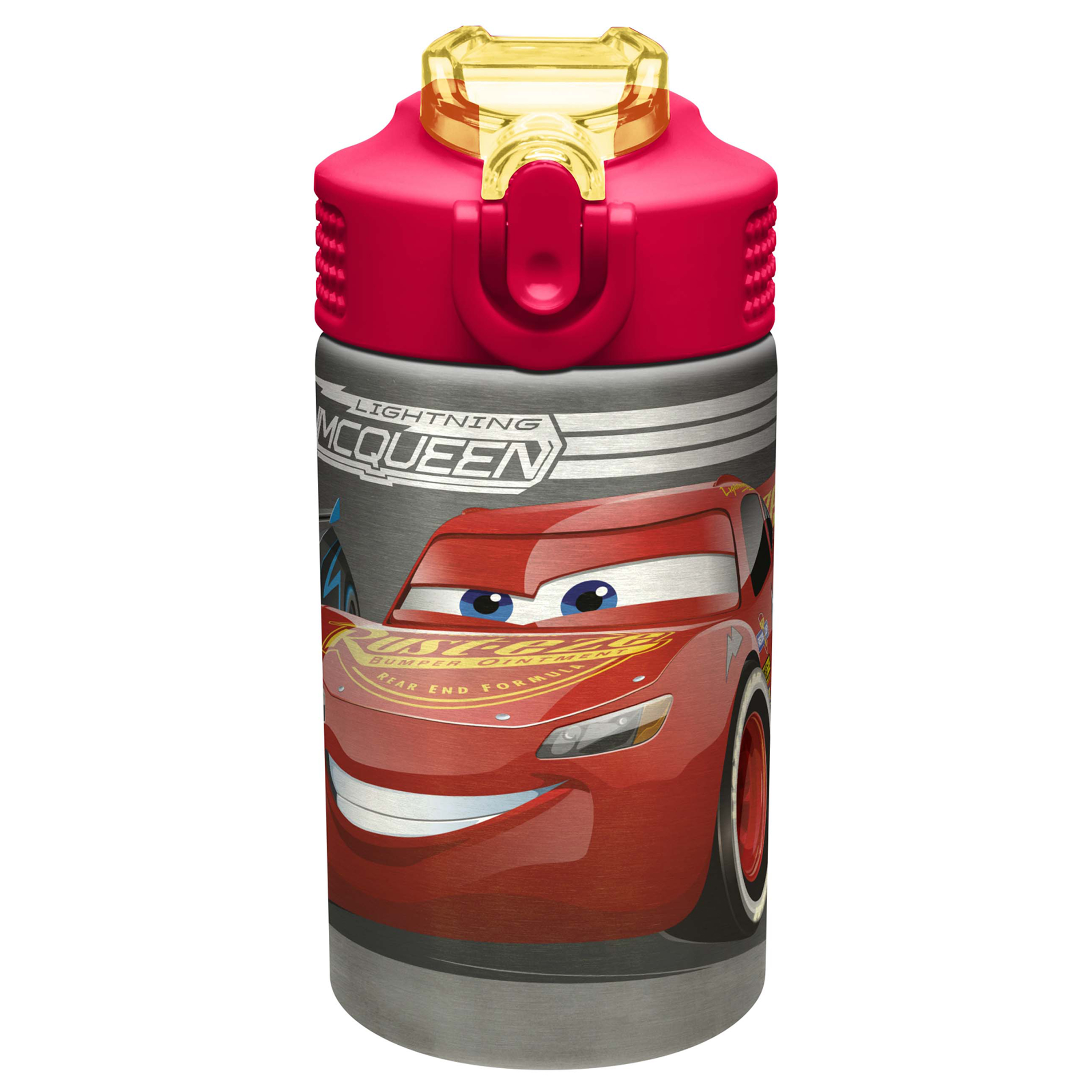 Cars 3 15.5 ounce Water Bottle, Lightning McQueen & Jackson Storm slideshow image 1 Cars 3 15.5 ounce Water Bottle, Lightning McQueen & Jackson Storm slideshow image 1