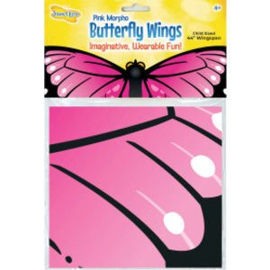 Dress-Up Morpho Butterfly Wings, Pink