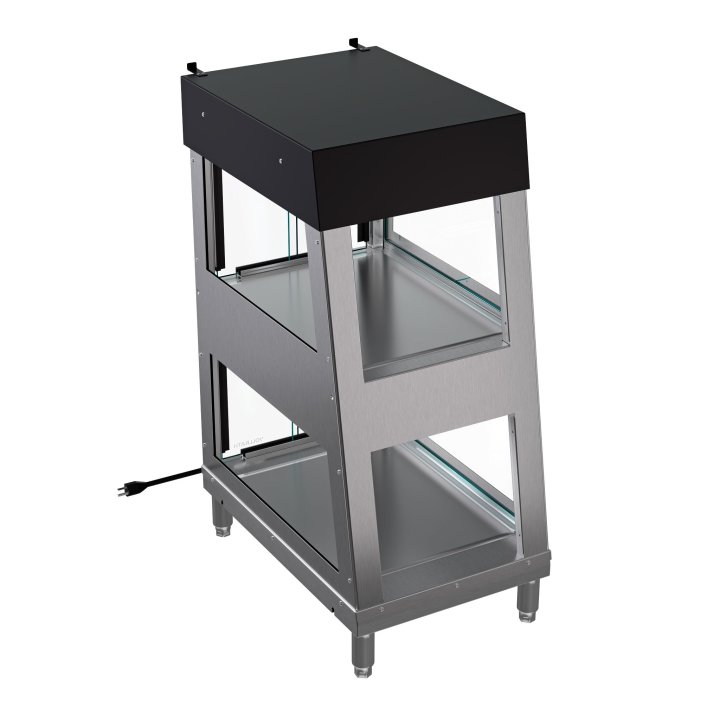16-inch-wide 120-volt self-serve hot food display case