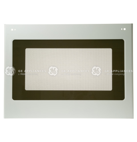 WHITE SLATE GLASS & PANEL DOOR