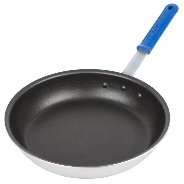 12-inch Wear-Ever® aluminum fry pan with CeramiGuard® II nonstick coating and Cool Handle® silicone handle