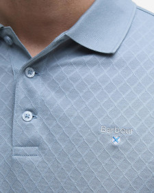 Sutton Tailored Polo Shirt Mineral Blue