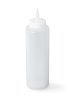 12-ounce slim-profile clear squeeze dispenser