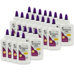 Charles Leonard All Purpose Glue, 4 oz., 24 Bottles CHL38004-24