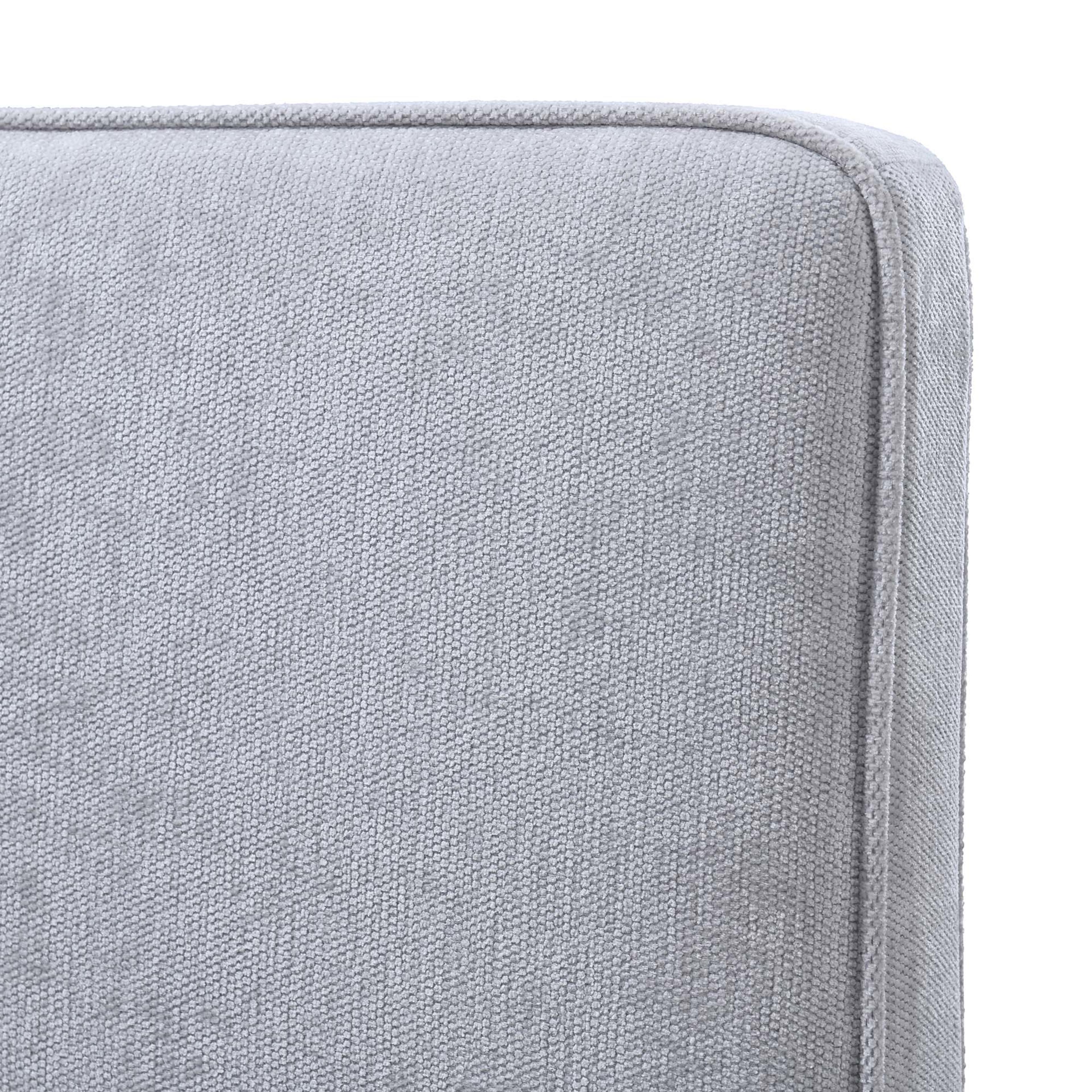 Detail image of the  Orlando Bed Frame, Gas Lift Base, Stone from Forty Winks