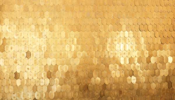 erica tanov + clé | shimmer | small brass sequin 