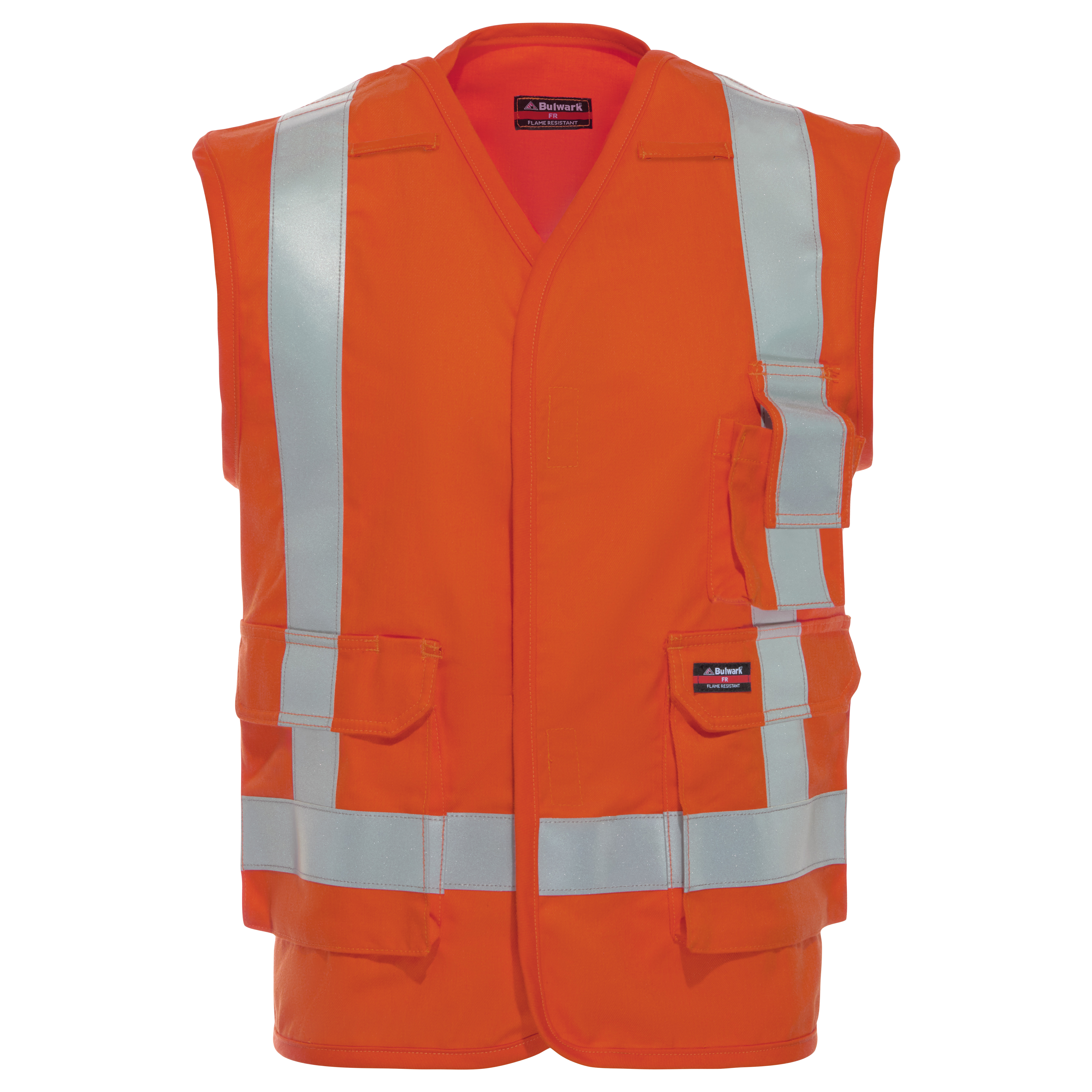 Five Point Tearaway Vest with Reflective Trim-Bulwark
