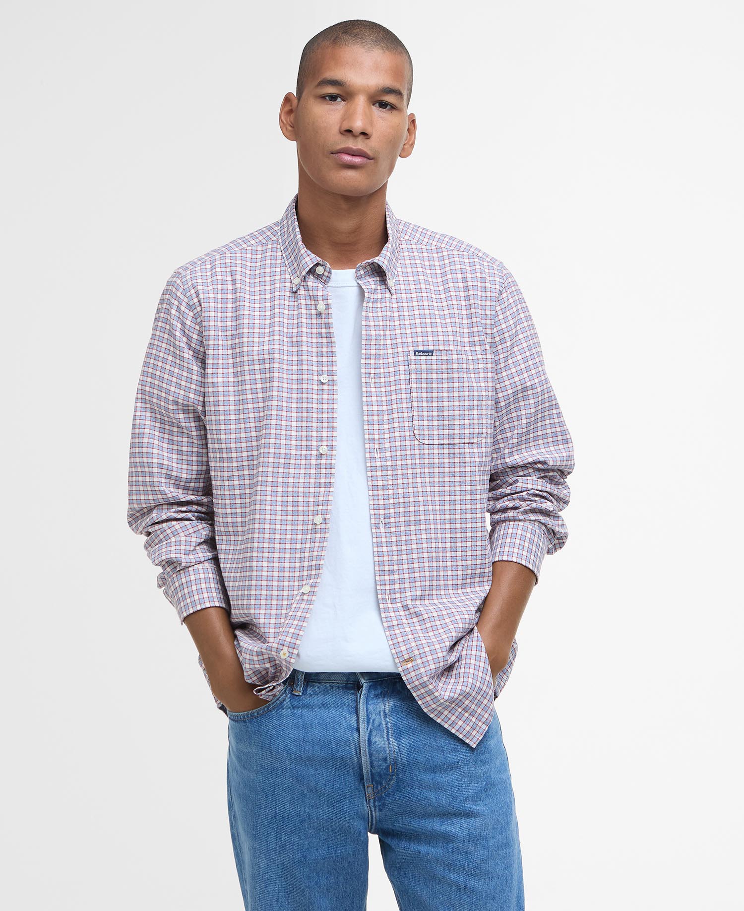 Banner Tailored Long-Sleeved Shirt image number 0