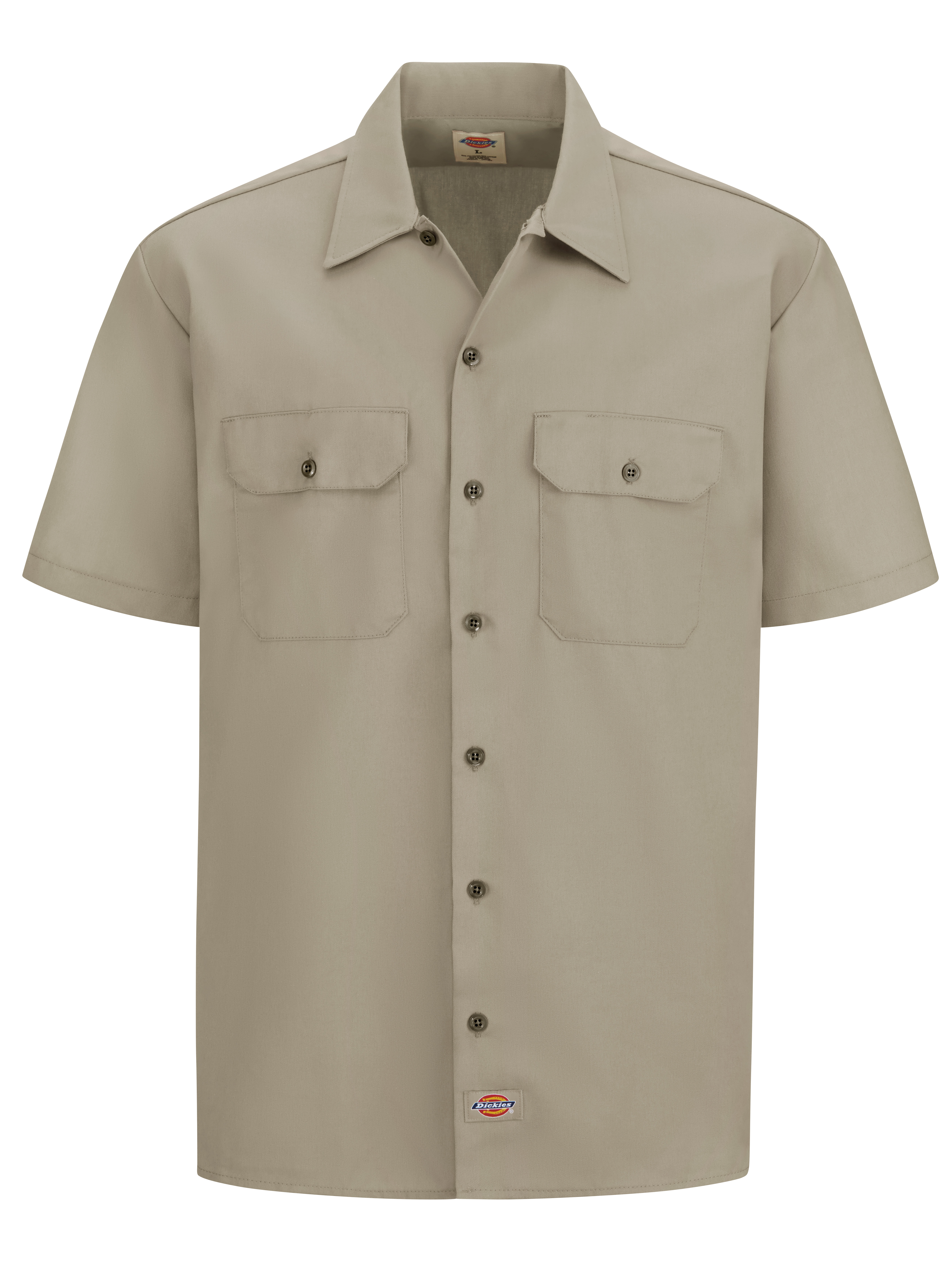 Men‘s Short-Sleeve Traditional Work Shirt-Dickies