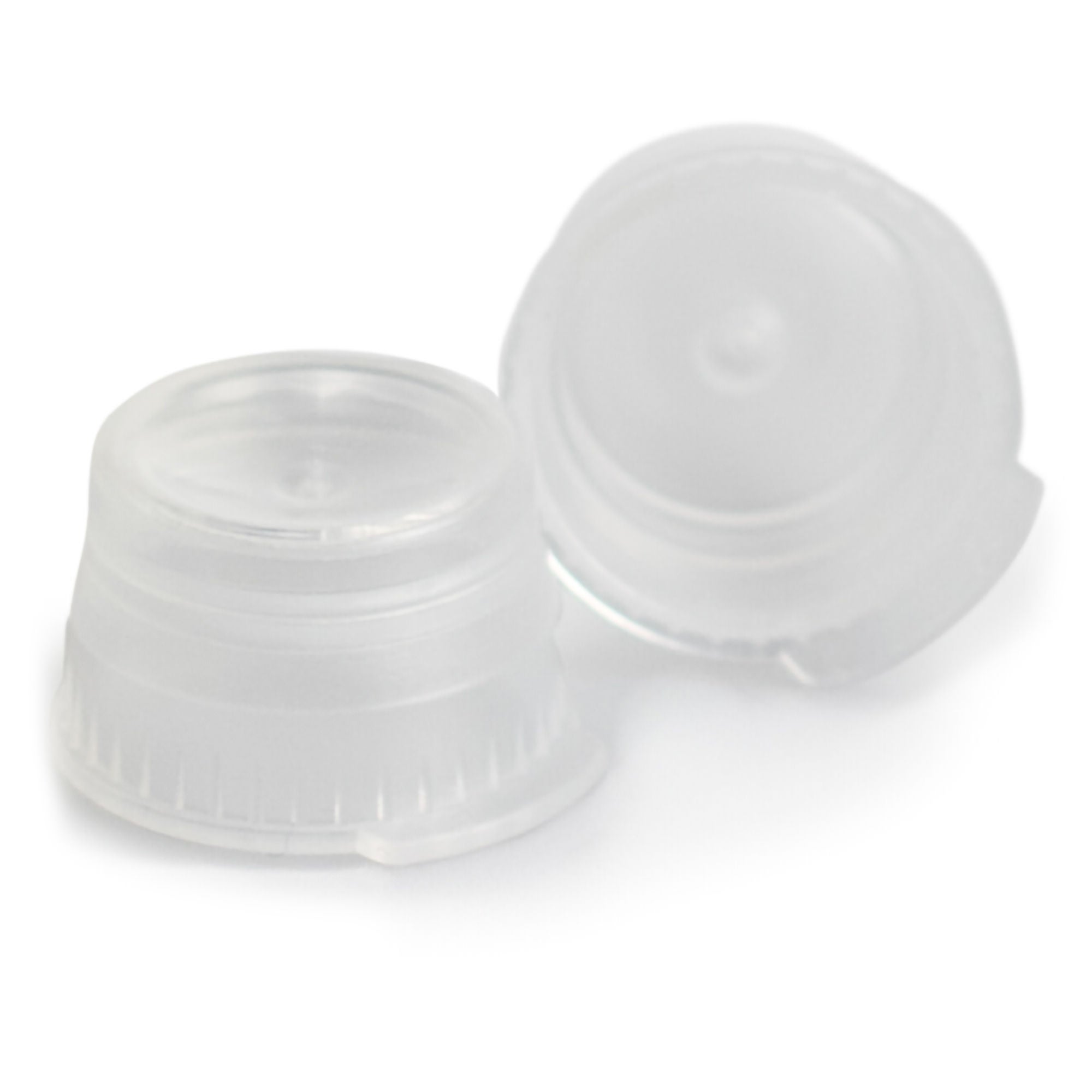 McKesson Tube Closure, Snap Cap, Colorless Polyethylene for Use with 13 mm Tubes