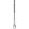 Carlisle, Sparta® Spectrum®, 1in, Valve & Fitting Straight Brush 15" Long/1" D - White, Galvanized Wire Bristles, White