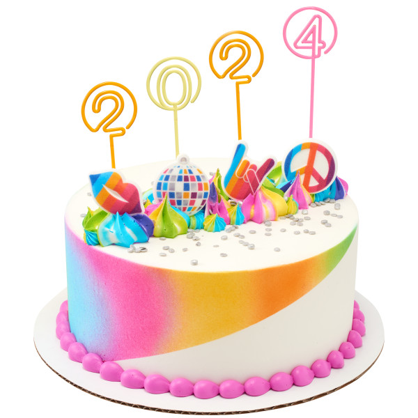 Bright Disco Assortment Dec-Ons® Decorations