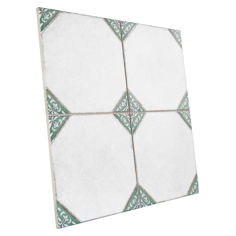 Englishtown Garden 12-7/8 in. x 12-7/8 in. Porcelain Floor and Wall Tile