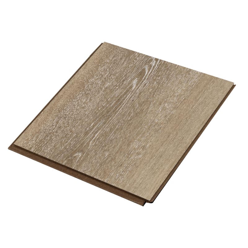 Sample - Aged Hickory Santa Cruz Laminate Plank Extra Wide Click Flooring-0