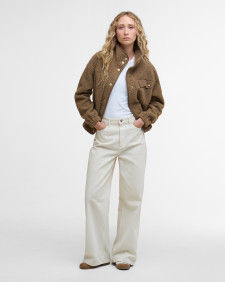 Mabel Fleece Military Brown